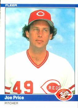 #479 Joe Price - Cincinnati Reds - 1984 Fleer Baseball
