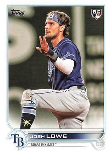 #479 Josh Lowe - Tampa Bay Rays - 2022 Topps Baseball