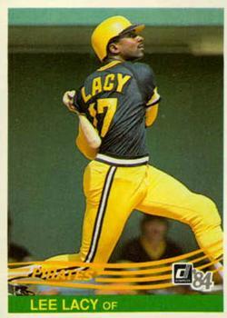 #479 Lee Lacy - Pittsburgh Pirates - 1984 Donruss Baseball