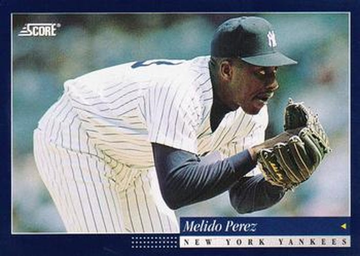 #479 Melido Perez - New York Yankees -1994 Score Baseball