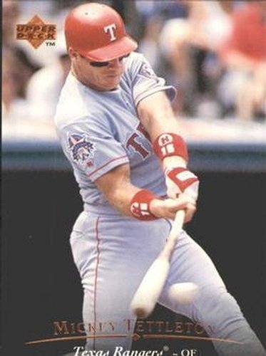 #479 Mickey Tettleton - Texas Rangers - 1995 Upper Deck Baseball