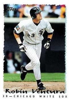 #479 Robin Ventura - Chicago White Sox - 1995 Topps Baseball