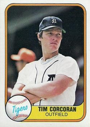 #479 Tim Corcoran - Detroit Tigers - 1981 Fleer Baseball
