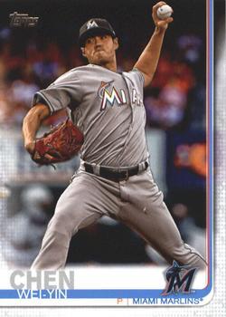 #479 Wei-Yin Chen - Miami Marlins - 2019 Topps Baseball