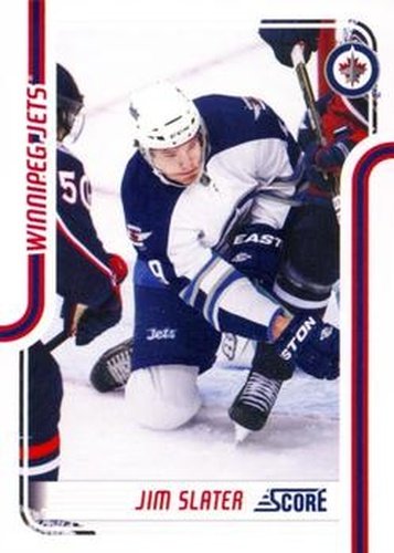 #479 Jim Slater - Winnipeg Jets - 2011-12 Score Hockey