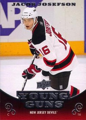 #479 Jacob Josefson - New Jersey Devils - 2010-11 Upper Deck Hockey