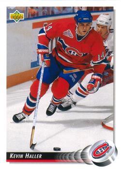 #479 Kevin Haller - Montreal Canadiens - 1992-93 Upper Deck Hockey