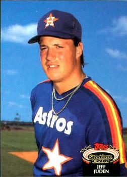 #479 Jeff Juden - Houston Astros - 1992 Stadium Club Baseball