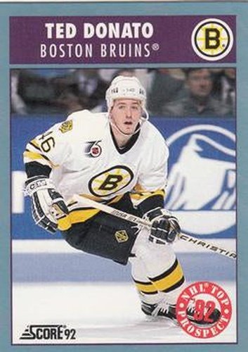 #479 Ted Donato - Boston Bruins - 1992-93 Score Canadian Hockey