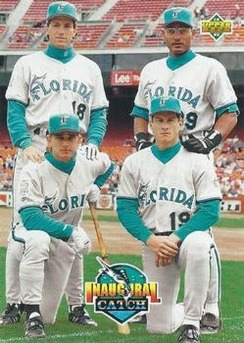 #479 Dave Magadan / Orestes Destrade / Bret Barberie / Jeff Conine - Florida Marlins - 1993 Upper Deck Baseball