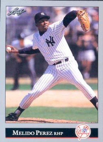 #479 Melido Perez - New York Yankees - 1992 Leaf Baseball