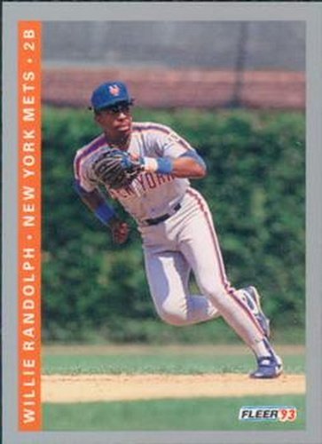 #479 Willie Randolph - New York Mets - 1993 Fleer Baseball
