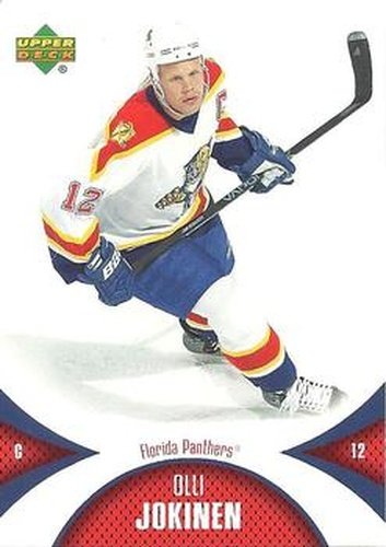 #47 Olli Jokinen - Florida Panthers - 2006-07 Upper Deck Mini Jersey Hockey