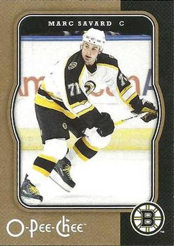 #47 Marc Savard - Boston Bruins - 2007-08 O-Pee-Chee Hockey