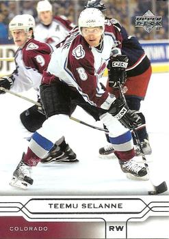 #47 Teemu Selanne - Colorado Avalanche - 2004-05 Upper Deck Hockey