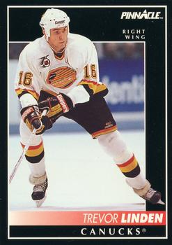 #47 Trevor Linden - Vancouver Canucks - 1992-93 Pinnacle Canadian Hockey