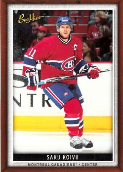 #47 Saku Koivu - Montreal Canadiens - 2006-07 Upper Deck Beehive Hockey
