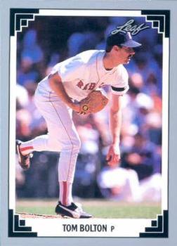#47 Tom Bolton - Boston Red Sox - 1991 Leaf Baseball