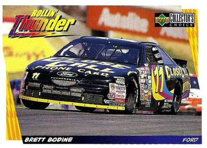 #47 Brett Bodine's Car - Brett Bodine Racing - 1998 Collector's Choice Racing