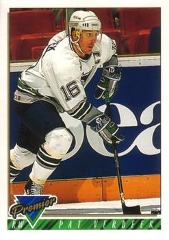 #47 Pat Verbeek - Hartford Whalers - 1993-94 O-Pee-Chee Premier Hockey
