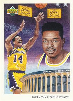 #47 Sam Perkins - Los Angeles Lakers - 1992-93 Upper Deck Basketball