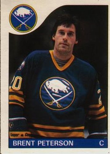 #47 Brent Peterson - Buffalo Sabres - 1985-86 O-Pee-Chee Hockey
