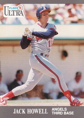#47 Jack Howell - California Angels - 1991 Ultra Baseball