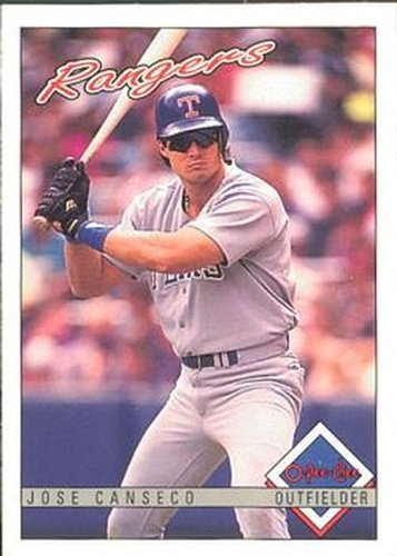 #47 Jose Canseco - Texas Rangers - 1993 O-Pee-Chee Baseball