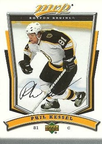 #47 Phil Kessel - Boston Bruins - 2007-08 Upper Deck MVP Hockey