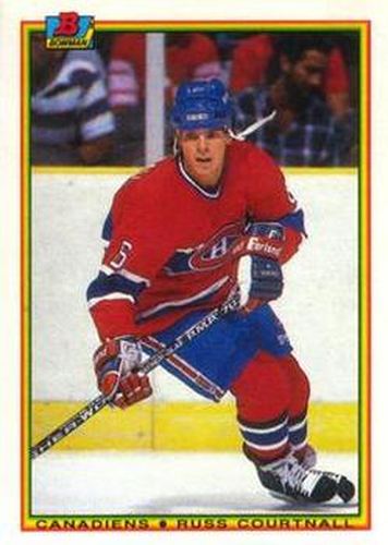 #47 Russ Courtnall - Montreal Canadiens - 1990-91 Bowman Hockey