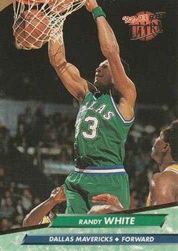 #47 Randy White - Dallas Mavericks - 1992-93 Ultra Basketball