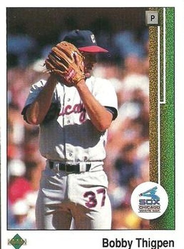 #647 Bobby Thigpen - Chicago White Sox - 1989 Upper Deck Baseball