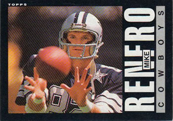 #47 Mike Renfro - Dallas Cowboys - 1985 Topps Football