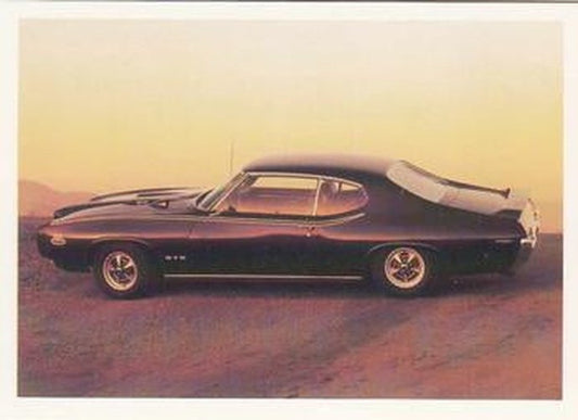 #47 1969 Pontiac GTO - 1991 Panini Dream Cars