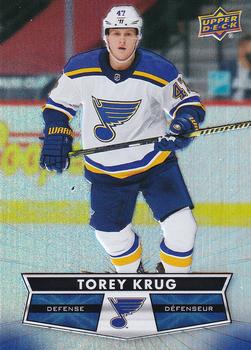 #47 Torey Krug - St. Louis Blues - 2021-22 Upper Deck Tim Hortons Hockey