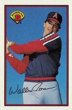 #47 Wally Joyner - California Angels - 1989 Bowman Baseball