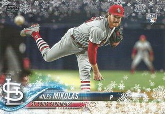 #HMW47 Miles Mikolas - St. Louis Cardinals - 2018 Topps Holiday Baseball