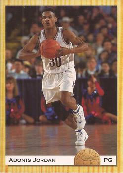 #47 Adonis Jordan - Seattle SuperSonics - 1993 Classic Draft Picks Basketball