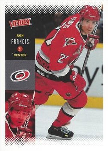 #47 Ron Francis - Carolina Hurricanes - 2000-01 Upper Deck Victory Hockey