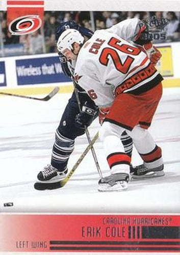 #47 Erik Cole - Carolina Hurricanes - 2004-05 Pacific Hockey