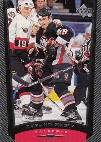 #47 Brian Holzinger - Buffalo Sabres - 1998-99 Upper Deck Hockey