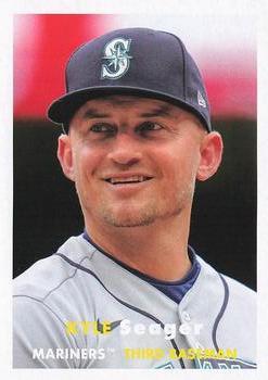 #47 Kyle Seager - Seattle Mariners - 2021 Topps Archives Baseball