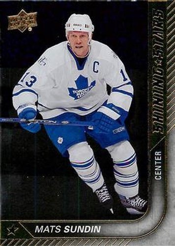 #SS-47 Mats Sundin - Toronto Maple Leafs - 2015-16 Upper Deck Hockey - Shining Stars