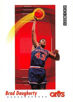 #47 Brad Daugherty - Cleveland Cavaliers - 1991-92 SkyBox Basketball