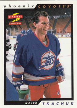 #47 Keith Tkachuk - Phoenix Coyotes - 1996-97 Score Hockey
