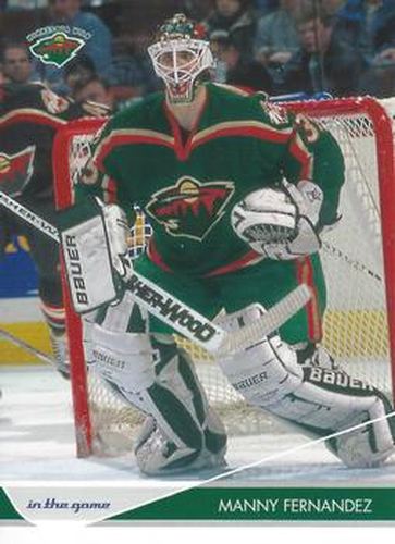 #47 Manny Fernandez - Minnesota Wild - 2003-04 In The Game Toronto Star Hockey