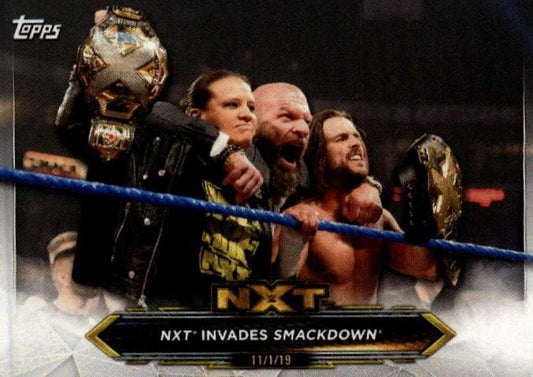 #47 NXT Invades SmackDown - 2020 Topps WWE NXT Wrestling