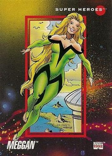 #47 Meggan - 1992 Impel Marvel Universe