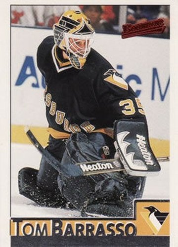 #47 Tom Barrasso - Pittsburgh Penguins - 1995-96 Bowman Hockey