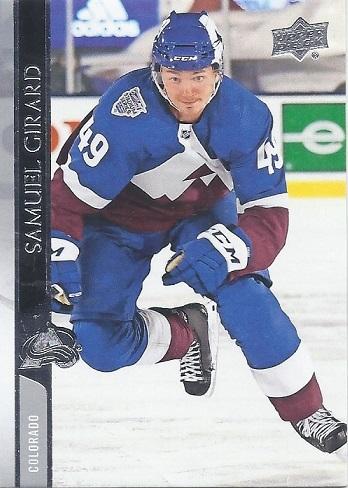 #47 Samuel Girard - Colorado Avalanche - 2020-21 Upper Deck Hockey